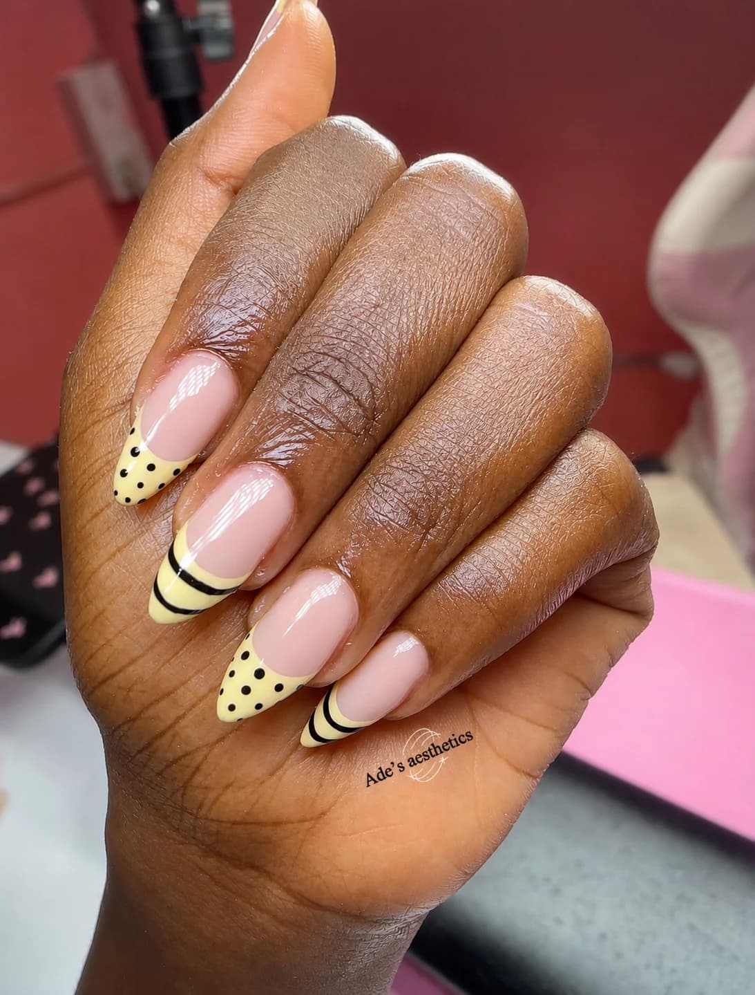 BIAB nail pattern